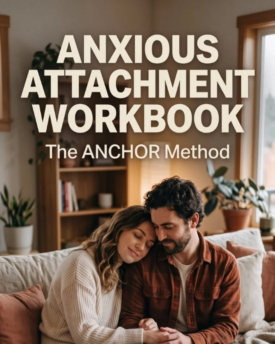 The Anxious Attachment Workbook — The ANCHOR Method printable PDF